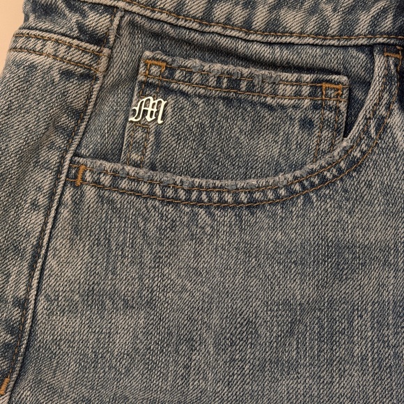 NWTS Miss Me low rise light wash mini skirt - Picture 3 of 7